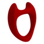 Эрекционное кольцо Toro от Wooomy красное (L)