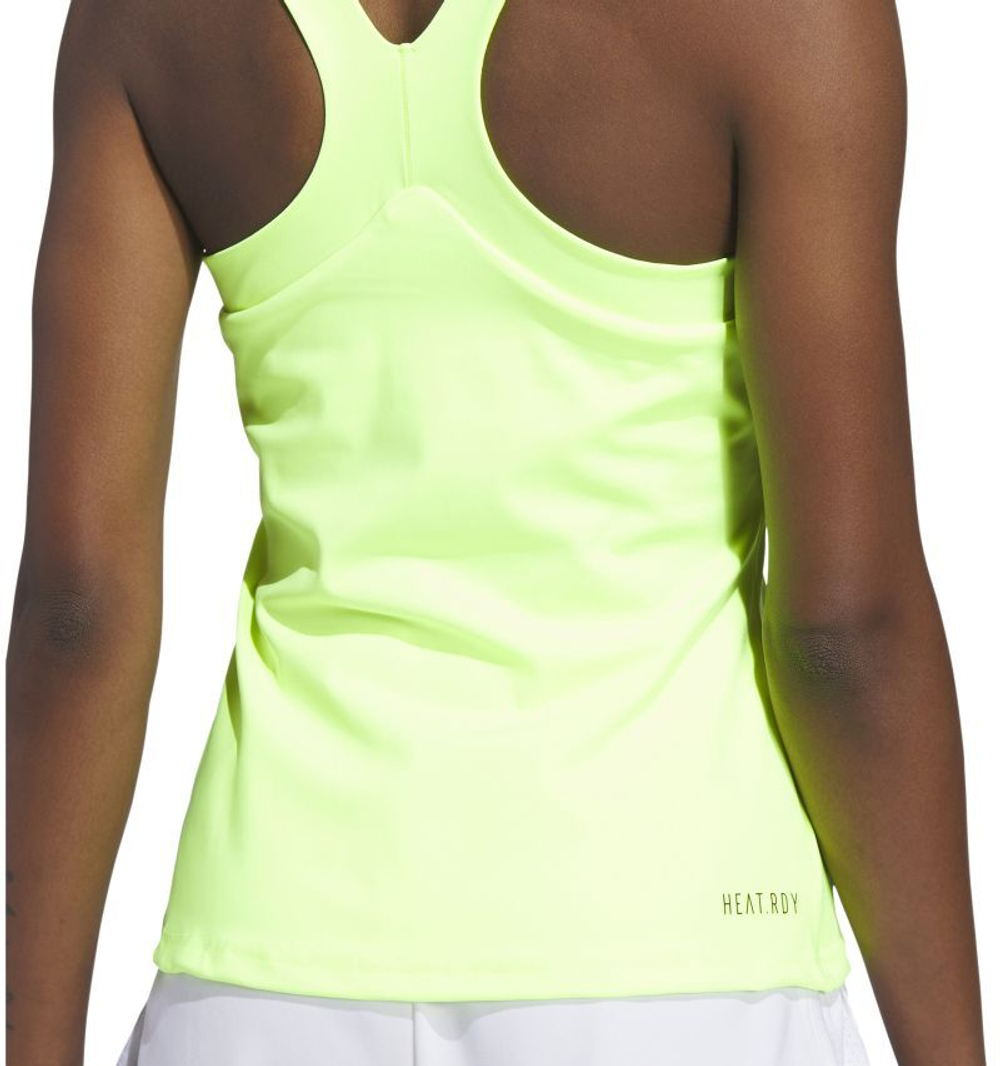 Женский топ теннисный Adidas Y Tank - желтый