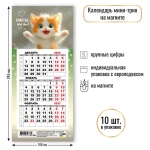 Календарь мини-трио на магните 2027 кот