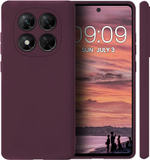 Мягкий Soft Touch чехол из силикона для XIAOMI POCO X7 (не PRO!) / REDMI NOTE 14 PRO 5G с бархатной подкладкой