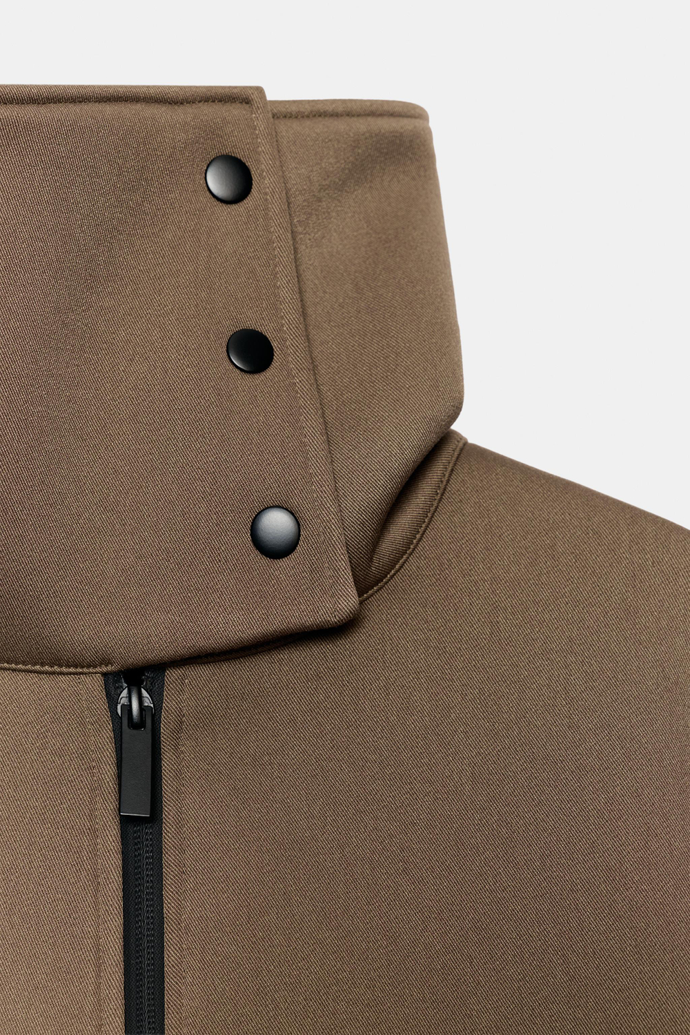 КУРТКА С ВОРОТНИКОМ-СТОЙКОЙ — ZARA