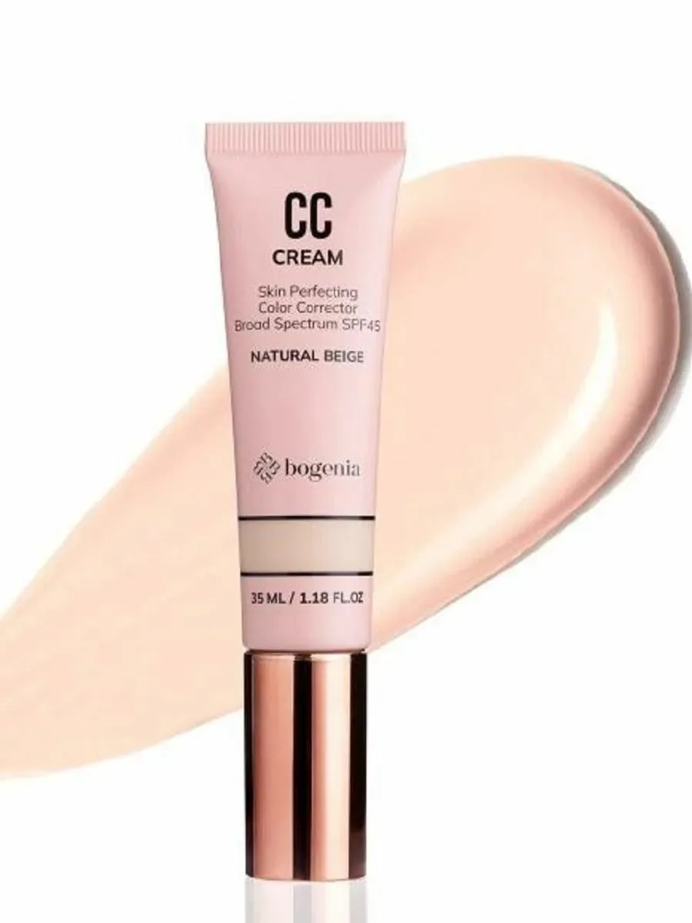 Bogenia Angelic Тональный СС крем для лица "CC Cream" тон 003 Natural Beige, 35 мл