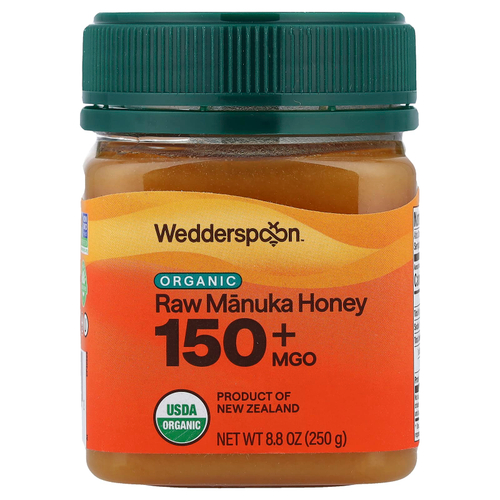 Wedderspoon, Органический необработанный мед манука, KFactor 16, 250 г (8,8 унции)