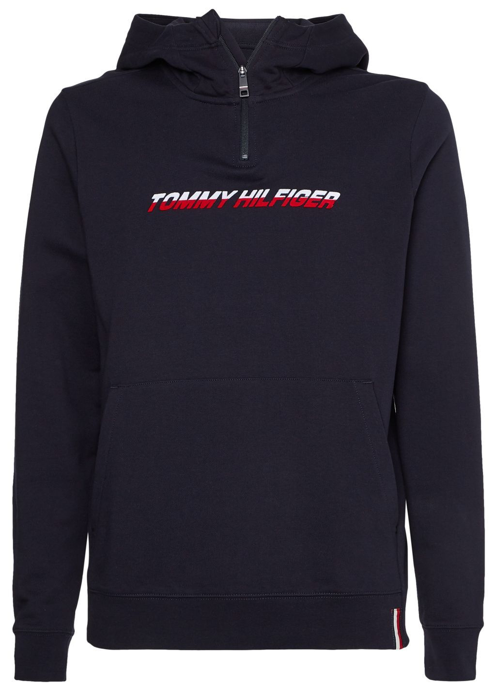 Мужская теннисная кофта Tommy Hilfiger Graphic 1/4 Zip - desert sky