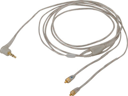 SHURE EAC64CLS отсоединяемый кабель для наушников SE846, прозрачный, посеребренные MMCX коннекторы