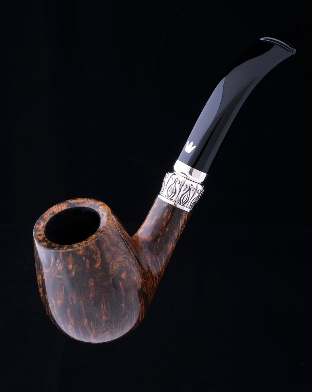 Курительная трубка Fiamma di Re 1 Corona с фигурным кольцом, F691-2