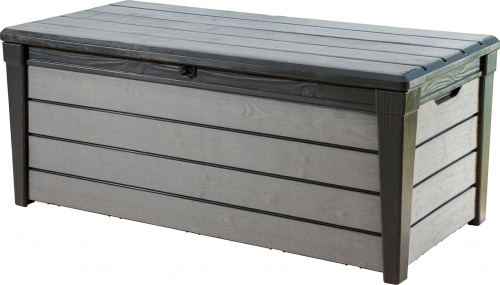 Мебель Сундук Keter для хранения Брашвуд Storage box графит (455л)