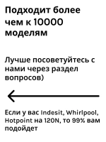 Амортизаторы 120N для стиральной машины Indesit C00303589