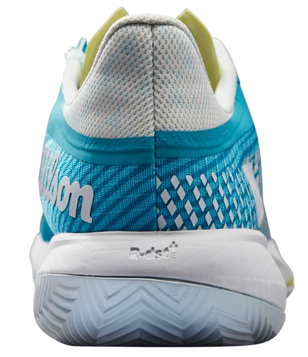 Женские теннисные кроссовки Wilson Kaos Swift 1.5 W - algiers blue/white/snny limy