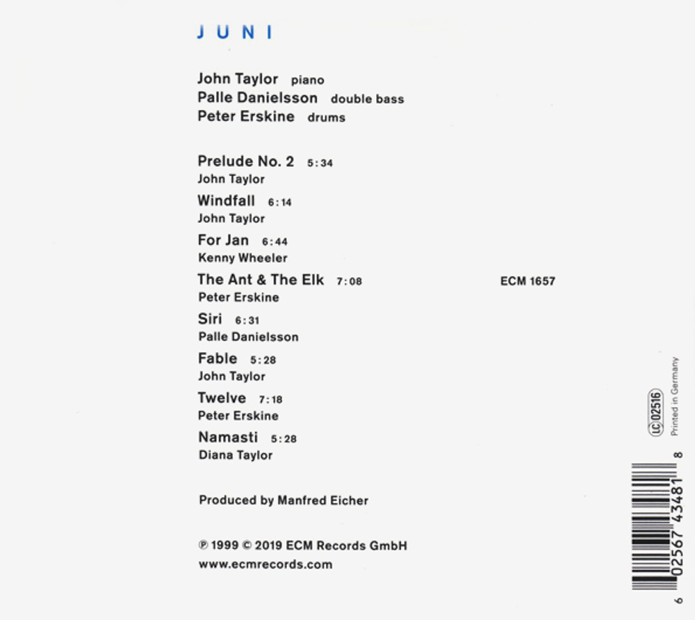 Peter Erskine / Juni (CD)