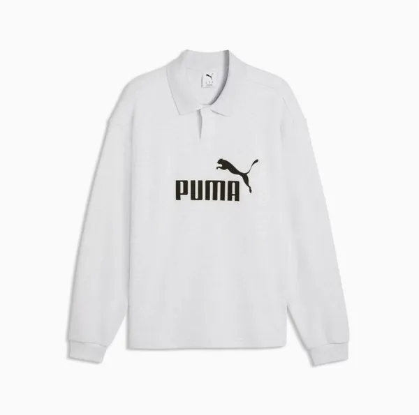 Поло с длинным рукавом мужское PUMA ESS ELEVATED No.1 Relaxed Polo TR