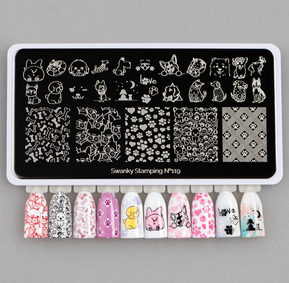 Swanky Stamping, Пластина 119 песики