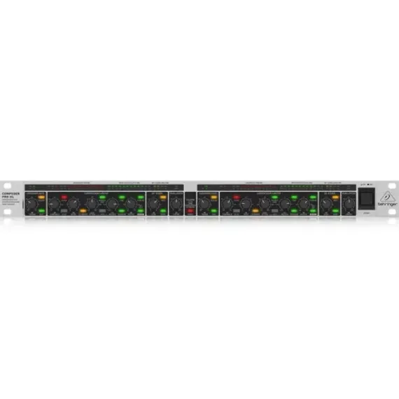 Behringer MDX2600 V2 - 2-кан. экспандер/компрессор/пик-лимитер/энхансер/де-эссер/ламповый  симулятор