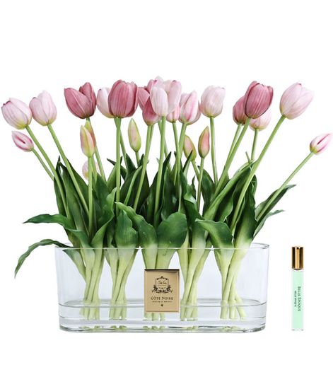 Тюльпаны розовые Oval Tulips Pink, Cote Noire