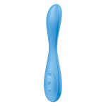 Голубой гибкий вибромассажер 19см Satisfyer G-Spot Flex 4+