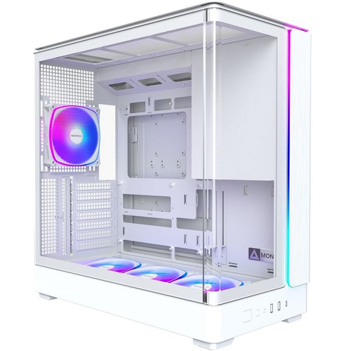 Корпус Midi-Tower Montech KING 45 PRO, ARGB, ATX, белый (KING45PW)
