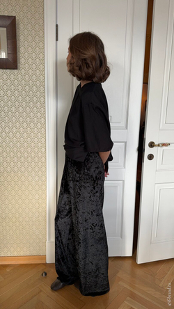 брюки SAM velour long