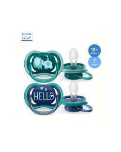 Пустышка Philips Avent ортодонтическая от 18 мес. 2 шт. SCF349/18