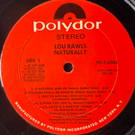 Lou Rawls ‎– Naturally (США 1976г.)