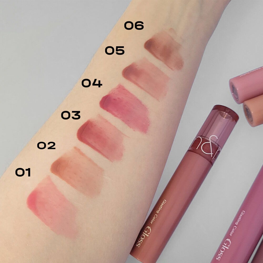 Блеск для губ Rom&nd Glasting Color Gloss Peony Ballet 01