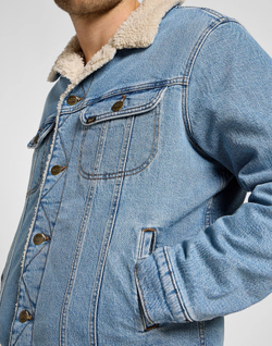 Джинсовая куртка утепленная мужская LEE SHERPA JACKET