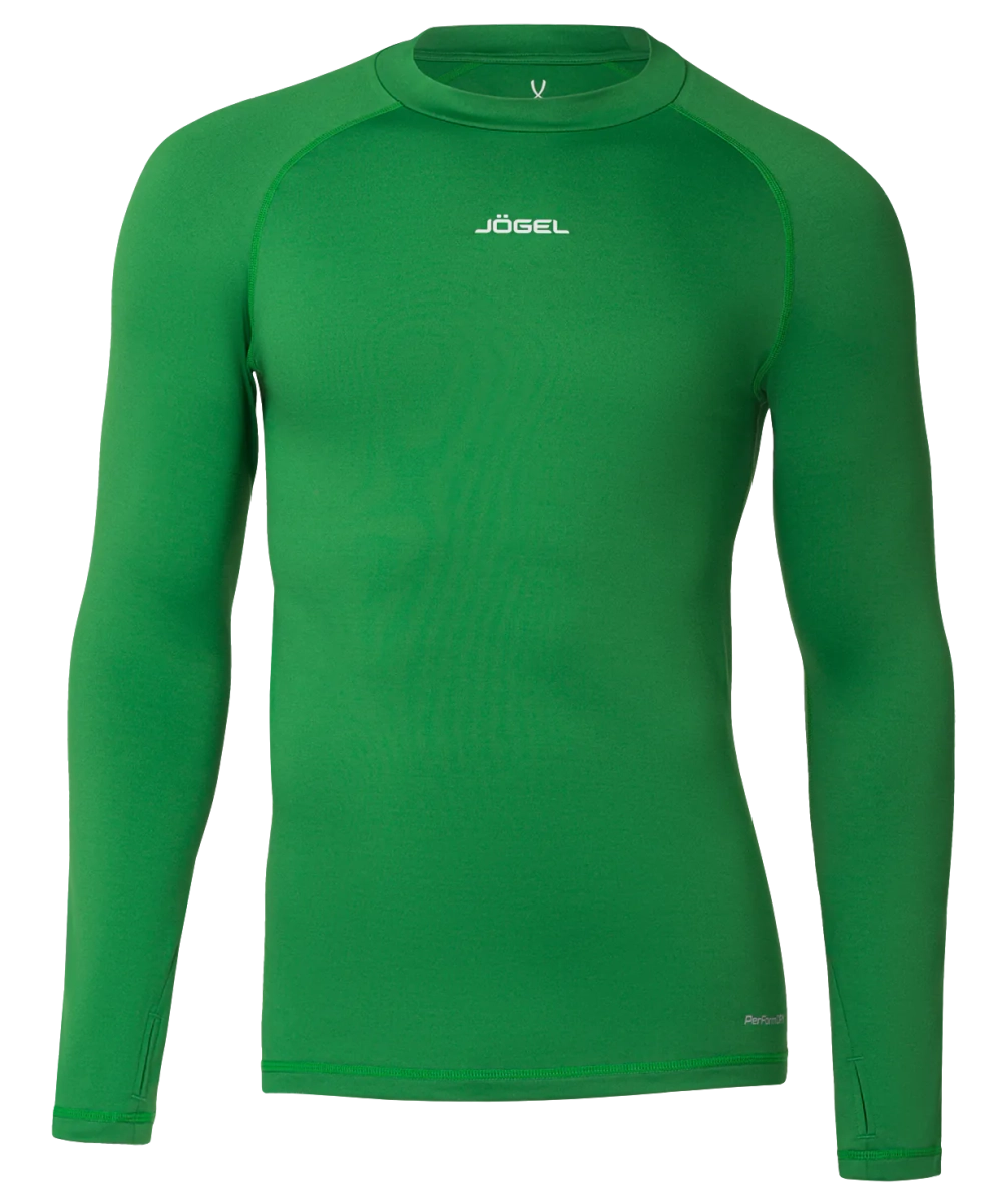 Джемпер компрессионный утепленный CAMP PerFormDRY Baselayer Top Warm, зеленый