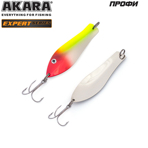 Блесна колебалка Akara Expert Профи 80 мм 10 гр. 12/SIL