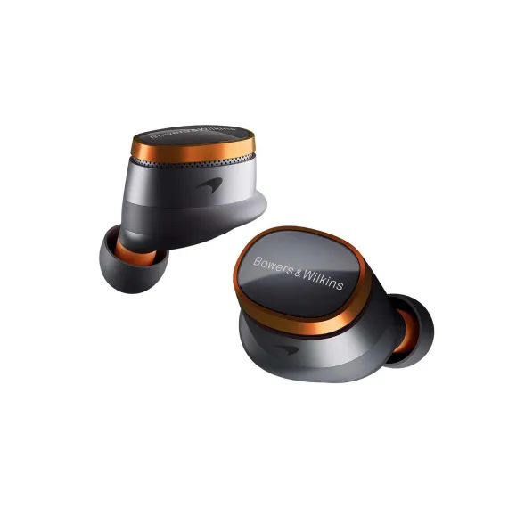 Bowers &amp; Wilkins Pi8 McLaren Edition Galvanic Grey/Papaya Orange