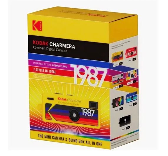 Мини камера - брелок Kodak Charmera 1987 со случайном дизайном