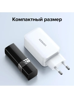 Быстрая зарядка Угрин 65w Type-C Адаптер для iPhone