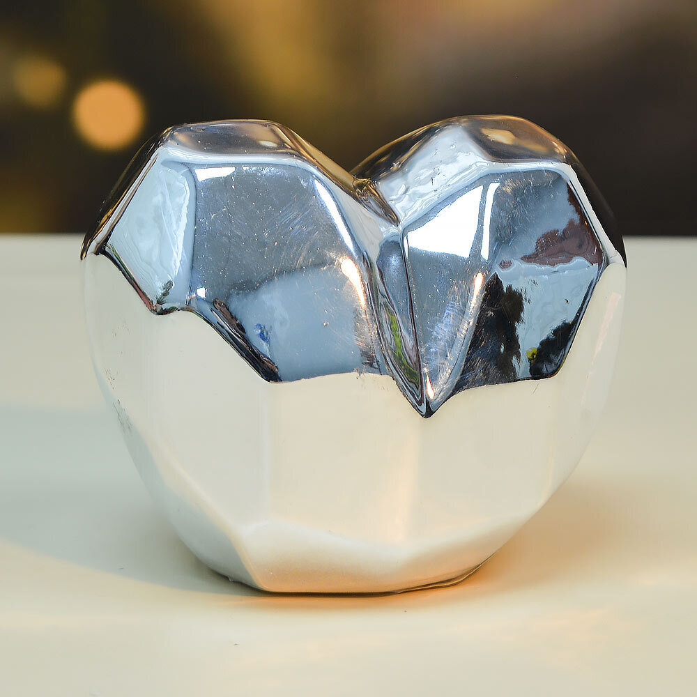 Фигурка керамическая "Сердце" 10*8*6,5см