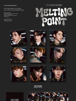 Альбом ZEROBASEONE - MELTING POINT 2nd Mini Album DIGIPACK RANDOM Version