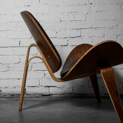 Стул Roomers Furniture Шелл bls-01/a535walnut