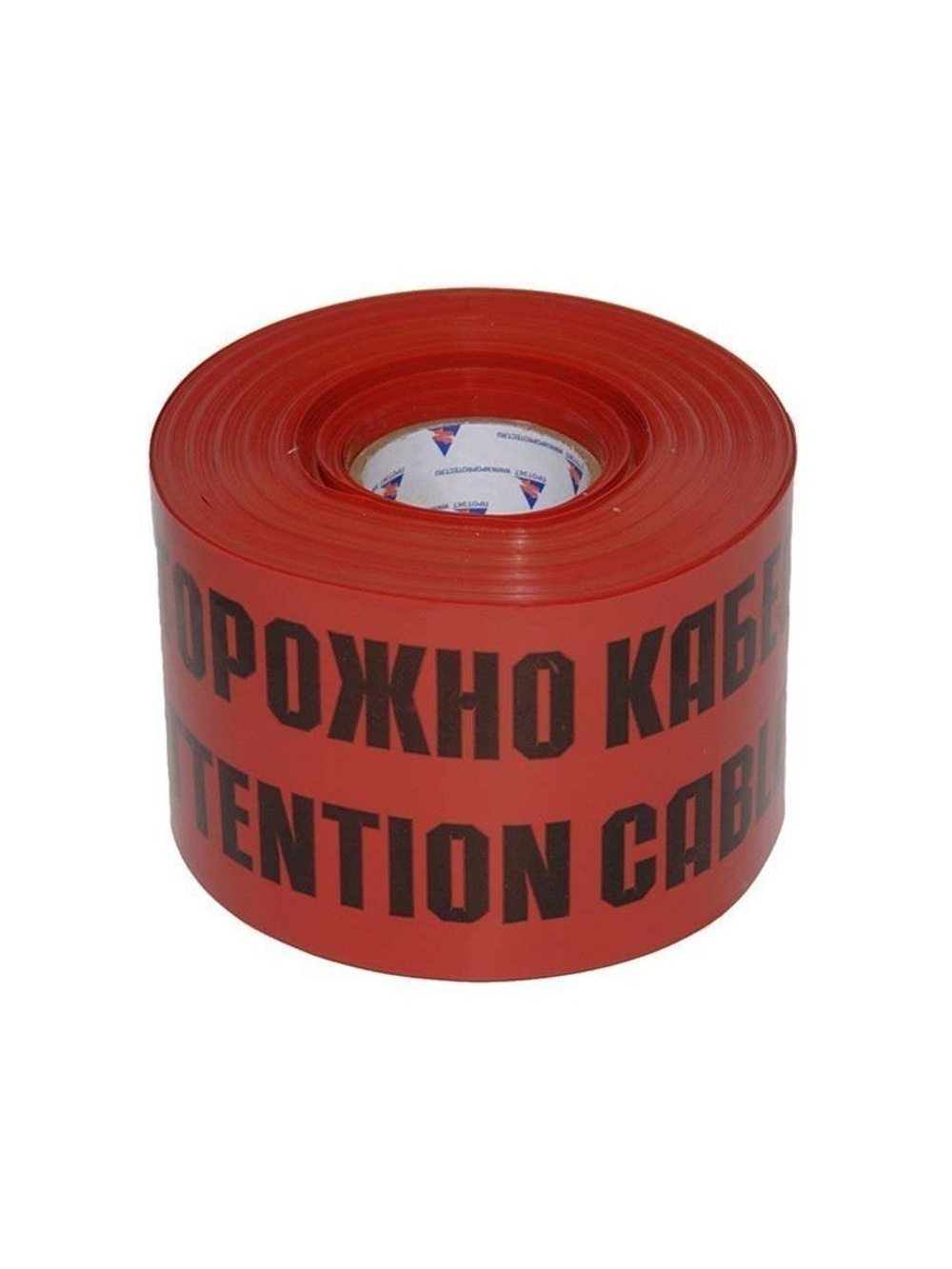 Лента сигнальная ЛСЭ-250мм "Осторожно кабель" красн./черн. (рул.100м) Протэкт 8273