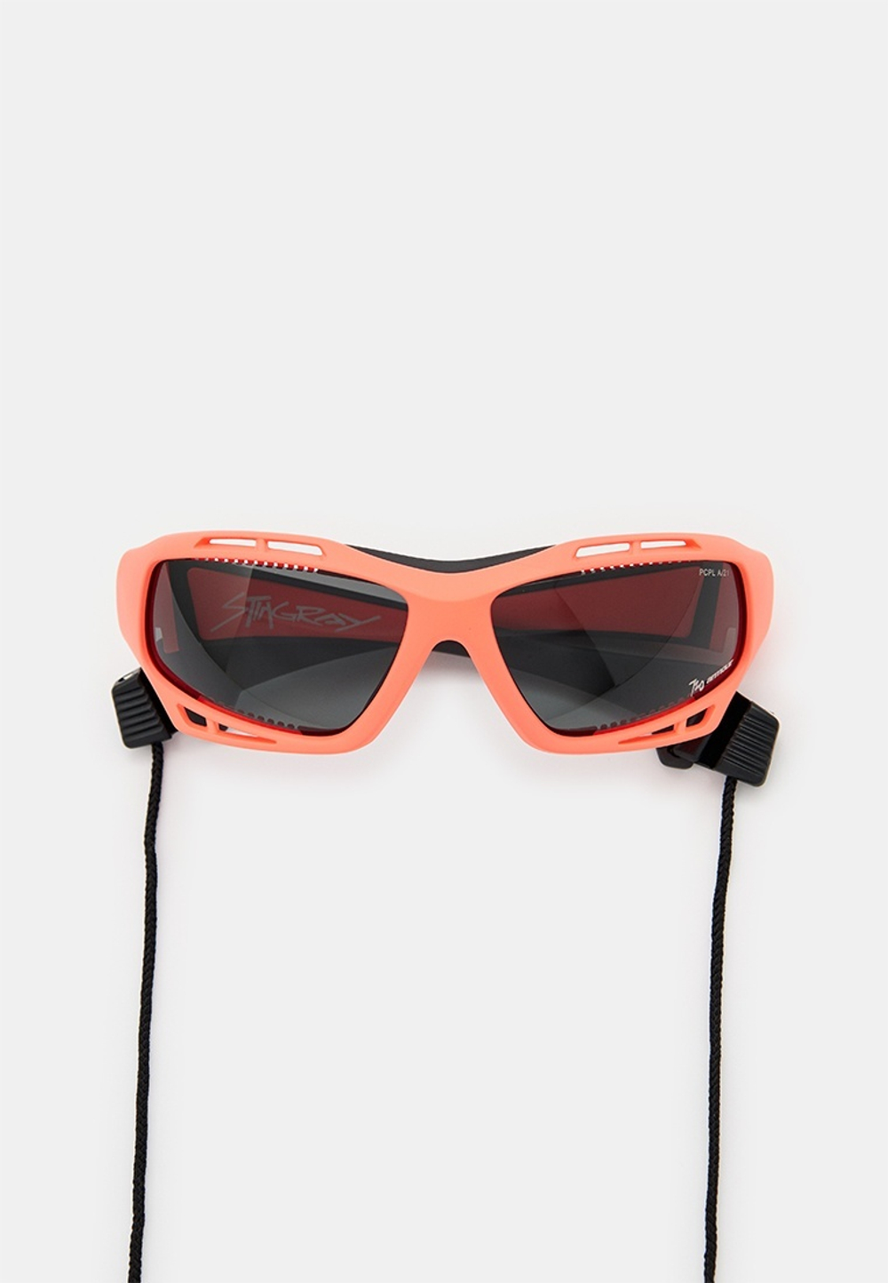 Спортивные очки 720armour Stingray / Matte Neon Peach Orange / Polarized Smoke Lens