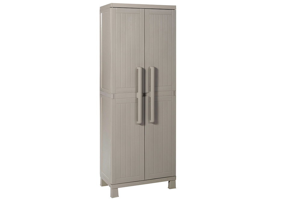 Уличный пластиковый шкаф Toomax Wood Cabinet Shelves
