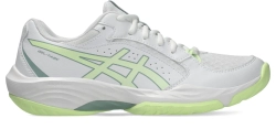 Женские кроссовки для бадминтона/сквоша Asics Gel-Task 5 - white/illuminate yellow