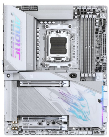 Материнская плата ATX GIGABYTE X870E AORUS PRO X3D ICE