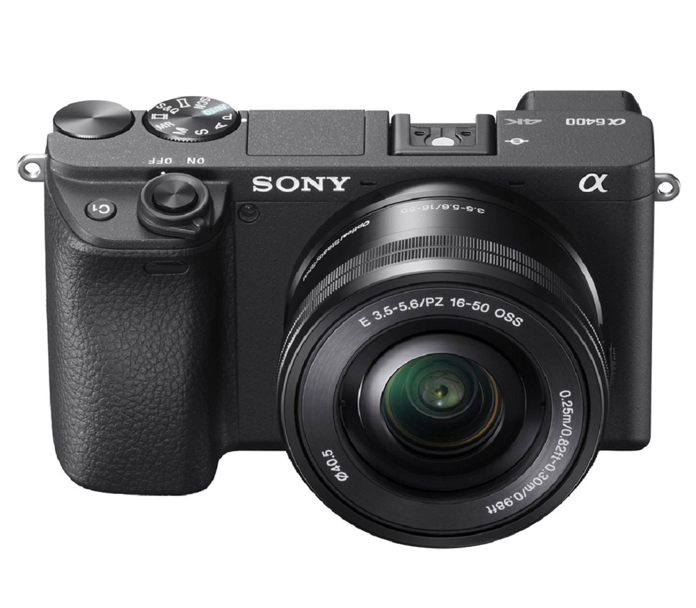 Sony Alpha ILCE-6400 Kit E PZ 16-50mm F/3.5-5.6 OSS, черный