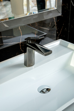 Boheme Смеситель для умывальника VENTURO Shine Gun Metall