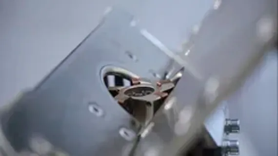 Борфреза твердосплавная Karnasch форма E, 3х6х3х38 мм, насечка HP-4, покрытие Blue-Tec, арт. 11.5042-010