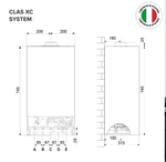 Газовый котел Ariston CLAS XC SYSTEM 28 FF NG