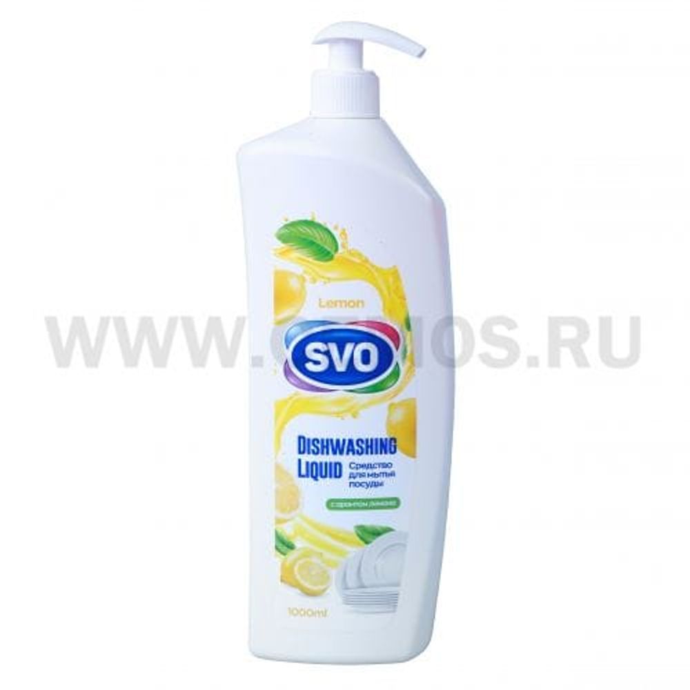 Гель для посуды Svo с дозатором Лимон 1л