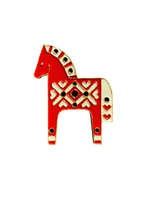 Елочная новогодняя игрушка Красный Русский Конь