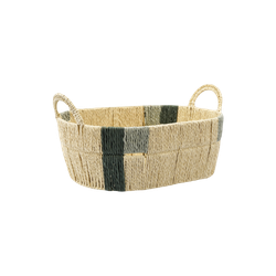 Корзина плетеная овальная Bodhran Sage из коллекции Ethnic | размер S