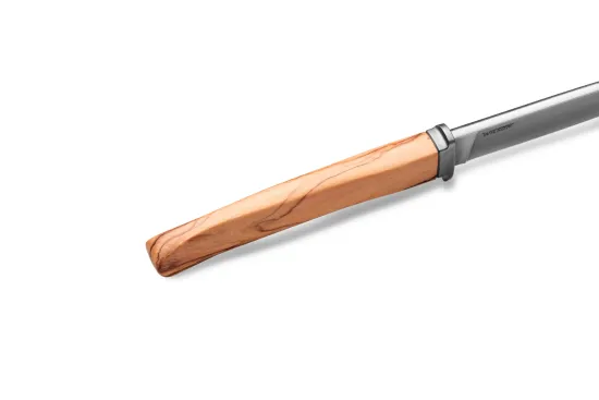 Нож Lion Steel AG01 UL Ago - сталь M390, рукоять дерево (олива)