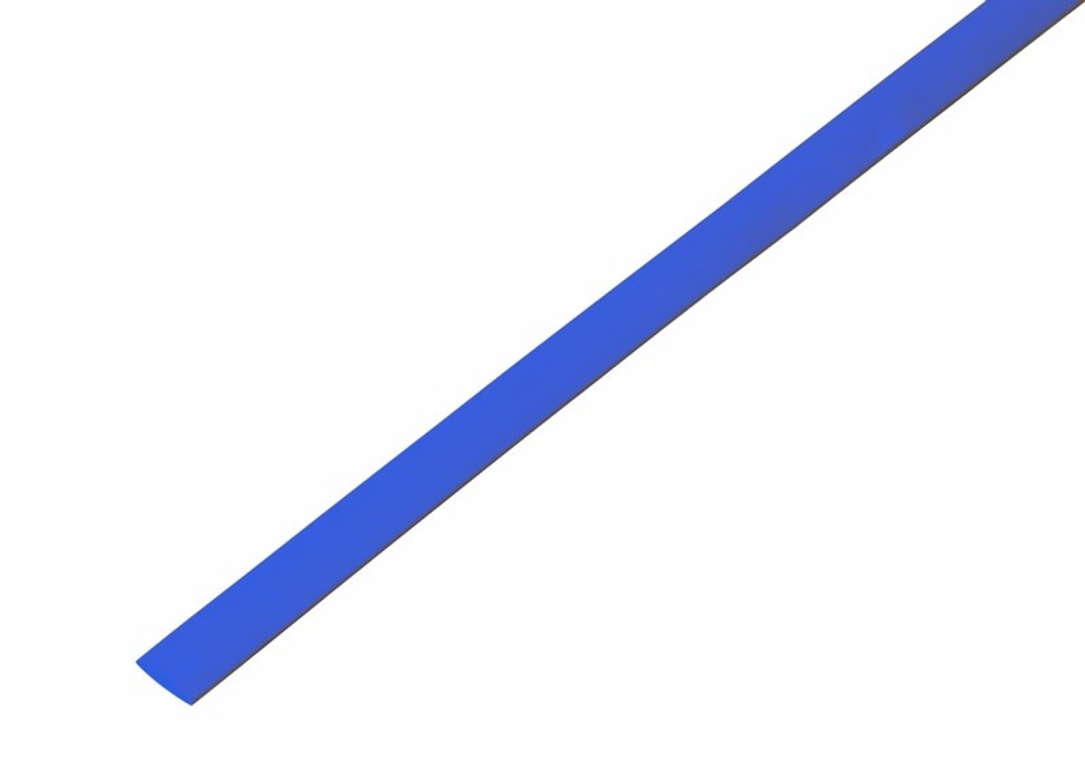 REXANT 8.0 / 4.0 мм 1м термоусадка синяя.