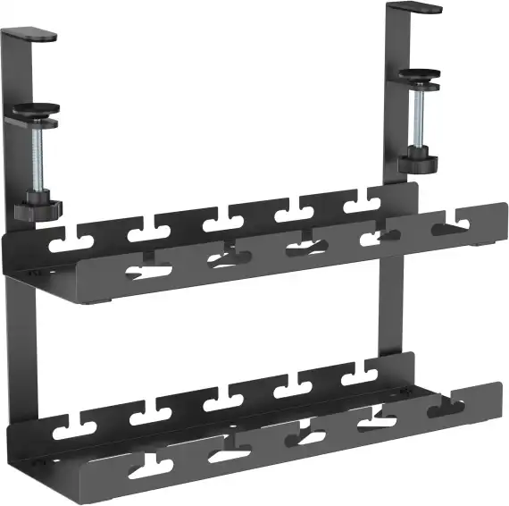 Кабель-канал Cactus CS-CM-400-2BK CS-CM-400-2 для столов 40x13.4x34.2см черный