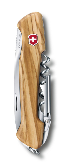 Нож Victorinox Wine Master, 130 мм, 6 функций, оливковое дерево
