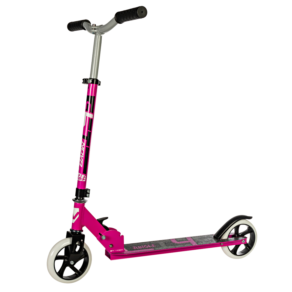Самокат детский Novatrack Jungle, 145 мм, розовый
